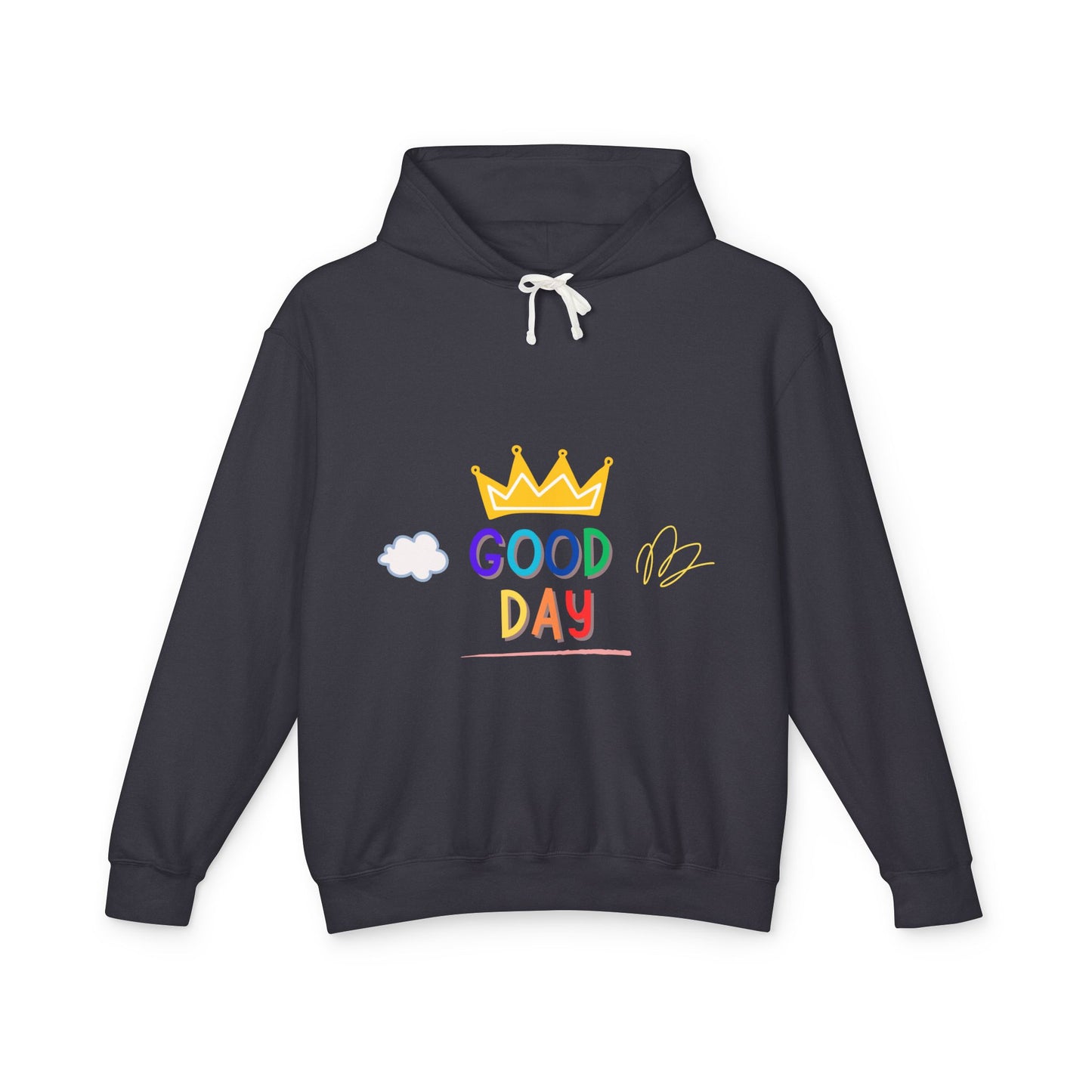 Good Day Lightweight Hooded Sweatshirt - Unisex Casual Wear
