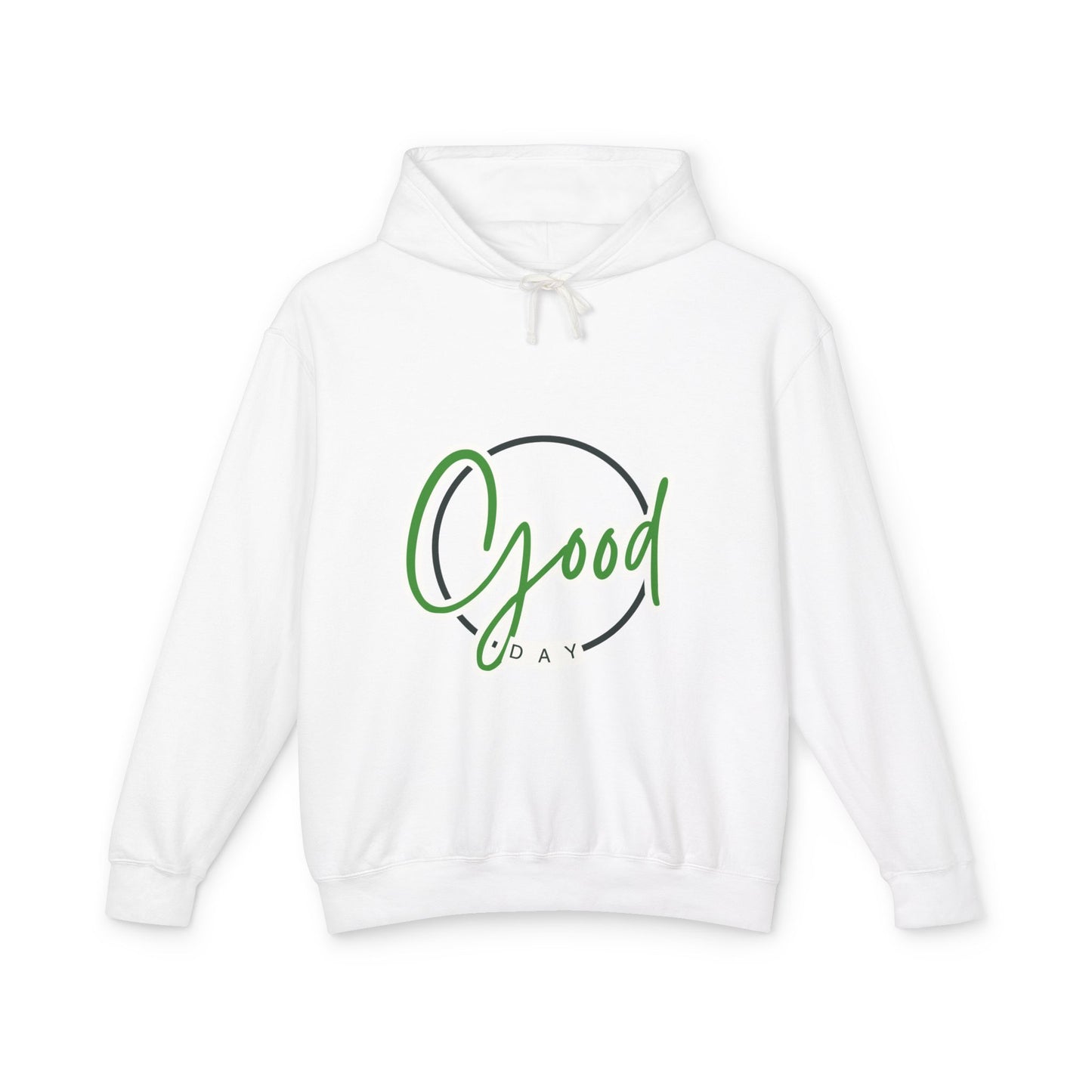 Good Day Unisex Lightweight Hooded Sweatshirt - Casual Comfort for Everyday Wear