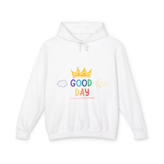 Good Day Lightweight Hooded Sweatshirt - Unisex Casual Wear