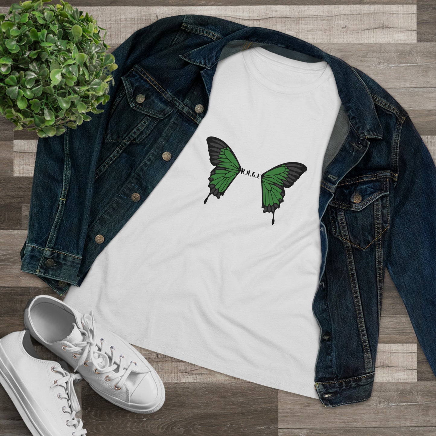 R.A.G.E Butterfly Tee