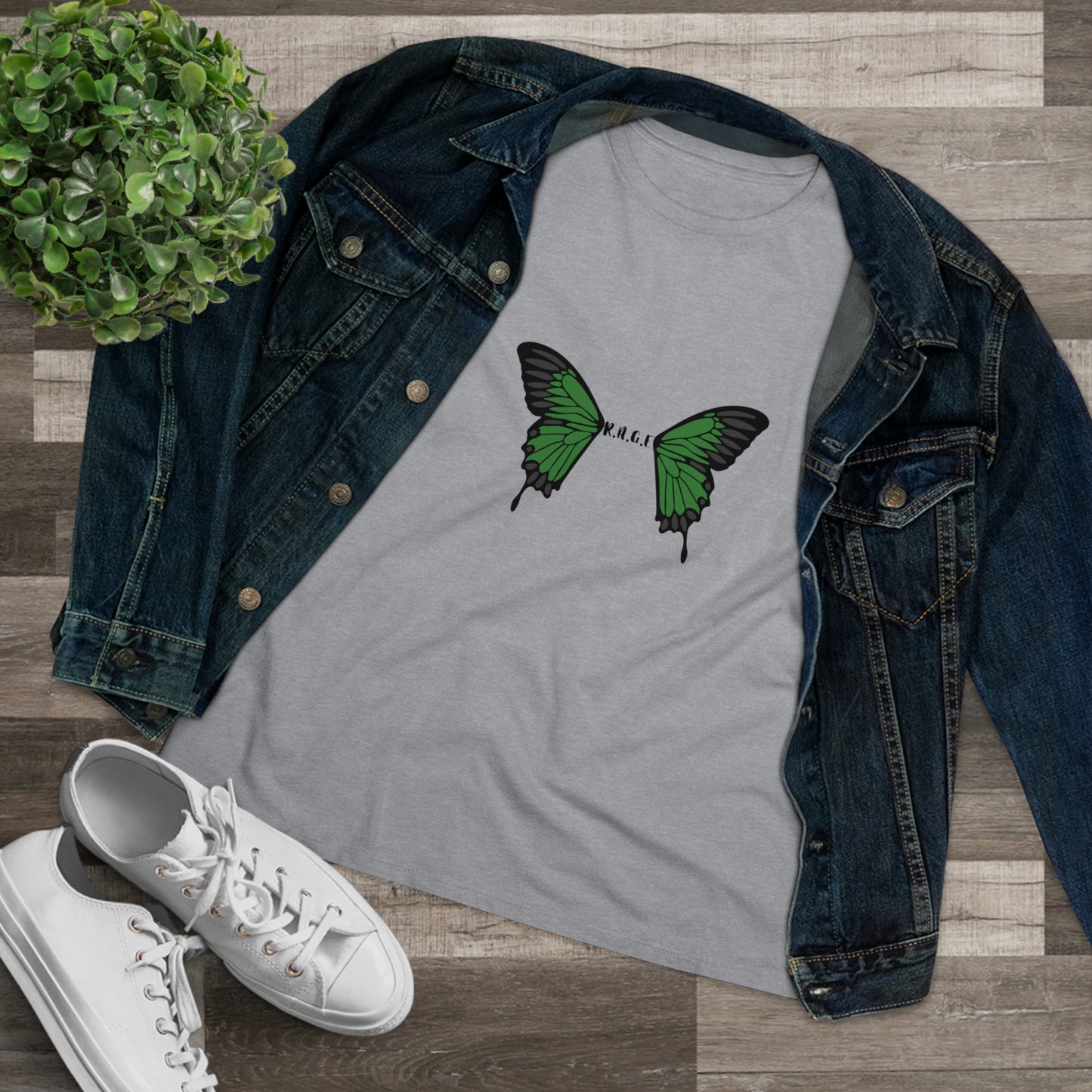 R.A.G.E Butterfly Tee